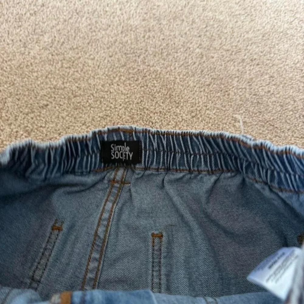 28x28 Blue Baggy Wide Leg Skater Cargo Pants Y2K Grunge Vintage